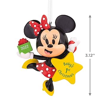 Disney - 【新品】CLASSIC MINNIE MOUSE ORNAMENT Amazon.com: Hallmark Keepsake 1.31